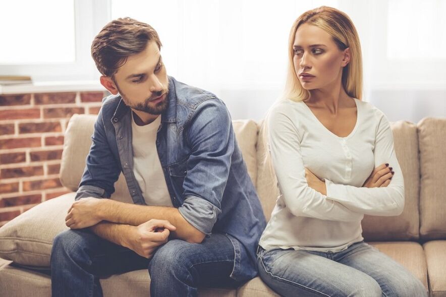 Stress während eines Streits mit einem Mädchen und seine Auswirkungen auf die Potenz